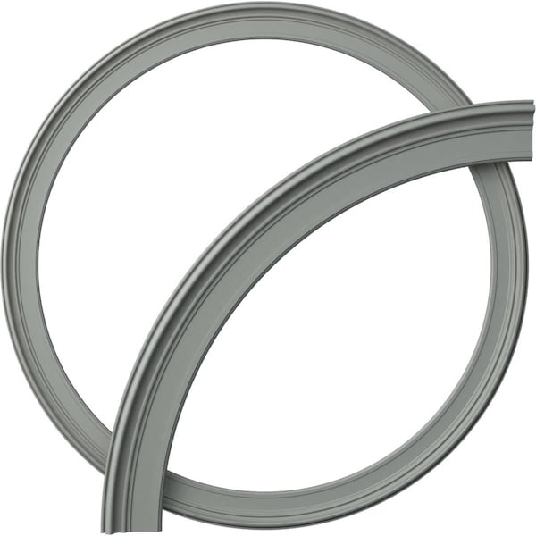 Ekena Millwork 70 1/2-in. OD x 61 3/8-in. ID x 5-in. W x 1 5/8-in. P Bedford Ceiling Ring Kit CRK70BE - main